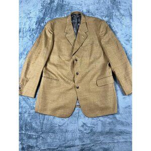 Men’s Vintage Gold Patrick James Blazer Size 48 Big and Tall